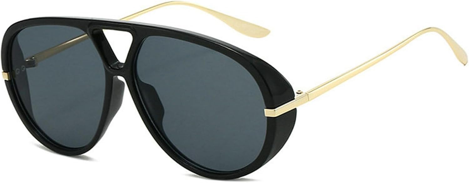 

Солнцезащитные очки Willochra увеличенного размера в стиле «пилот» для женщин и мужчин, роскошные винтажные солнцезащитные очки-щитки для женщин, для активного отдыха и вождения, защита от ультрафиолета UV400, C1