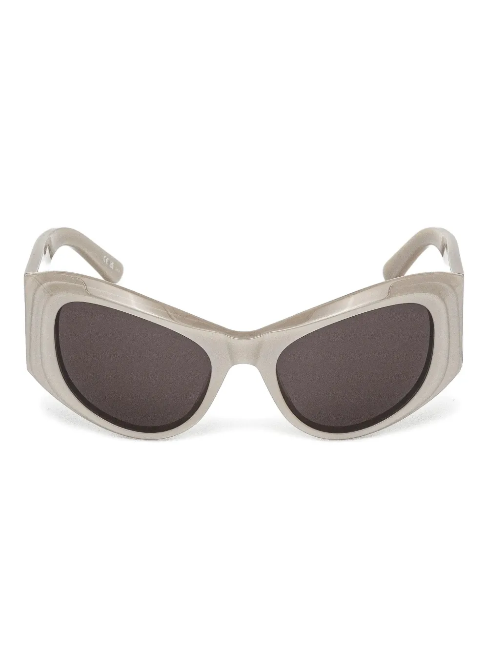 

Солнцезащитные очки Bossy большого размера «кошачий глаз» Balenciaga Eyewear, серый
