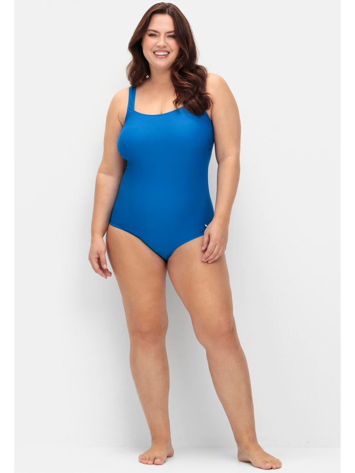 

Купальник sheego, кобальтовый синий