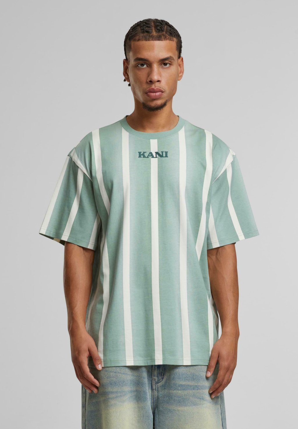 

Футболка с принтом RETRO GRADIENT STRIPES Karl Kani, зеленый