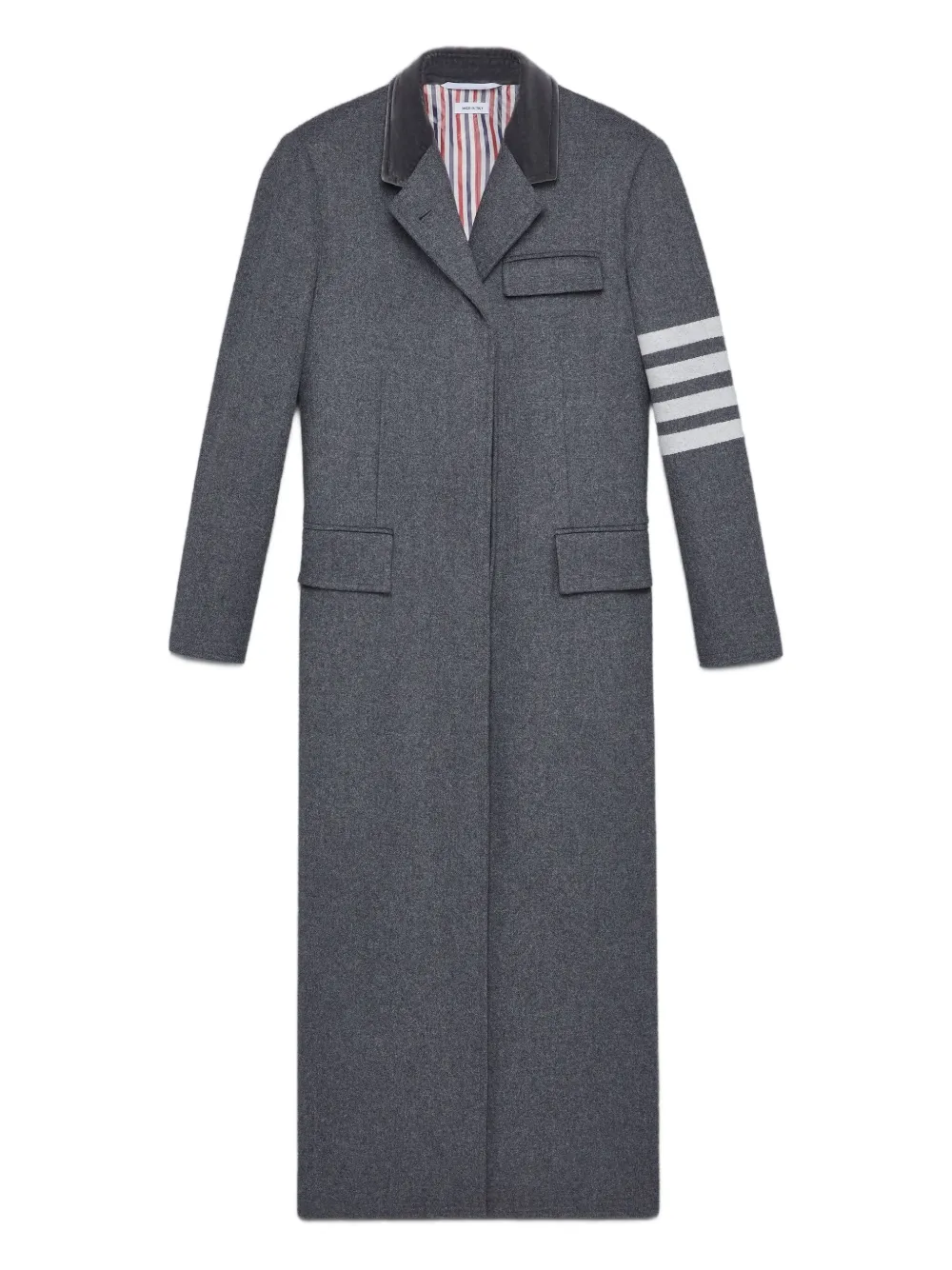 

Пальто с длинными рукавами THOM BROWNE, серый