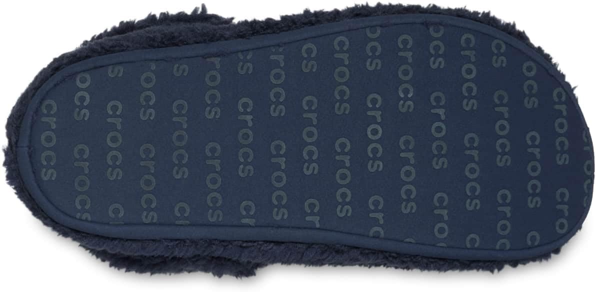 Мужские классические мягкие тапочки Crocs, темно-синий — фото 4