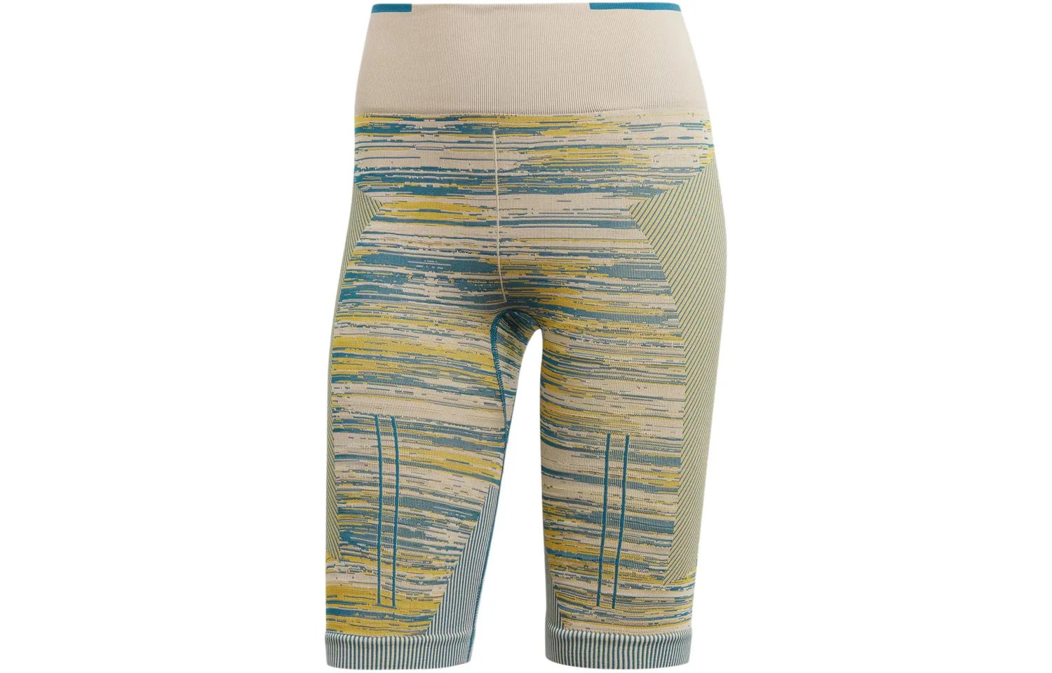 Спортивные шорты Stella McCartney Truestrength Seamless Adidas, хаки коричневый