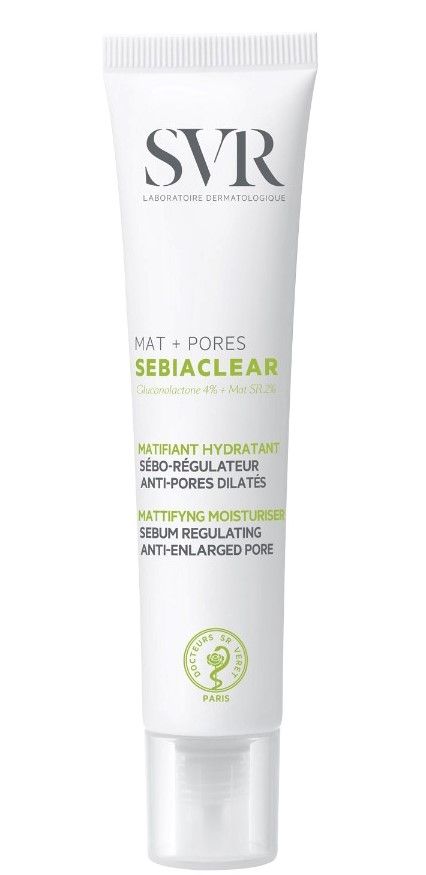 

SVR Sebiaclear Mat + Pores крем для лица, 40 ml