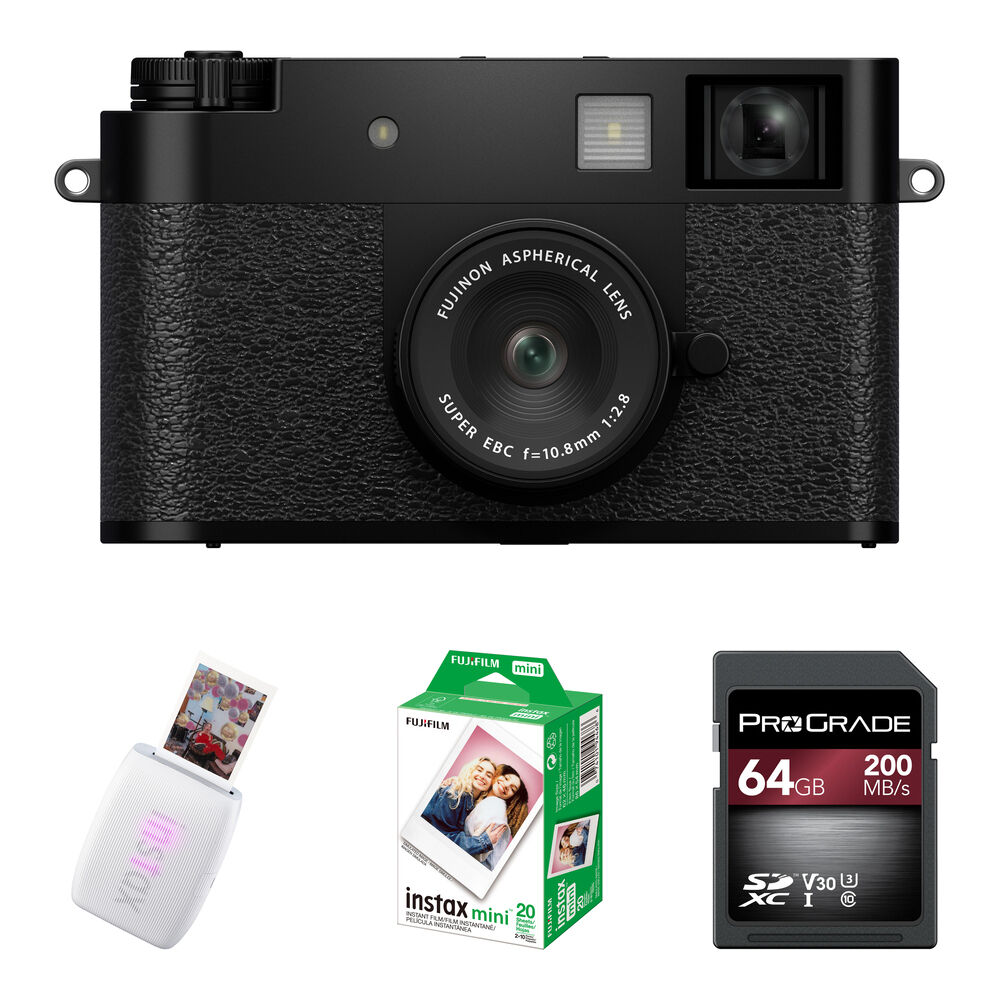 

Цифровая камера FUJIFILM X half Digital Camera with INSTAX MINI Link 3 Printer