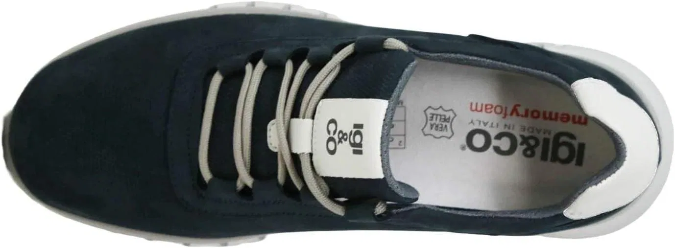 Туфли IGI&Co Herren U.edo Oxford-Schuh, Blue — фото 3