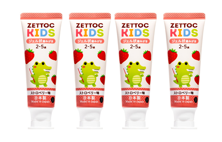 Детская зубная паста Nippon Zettoc Kids, 70 г х 4 — фото 2