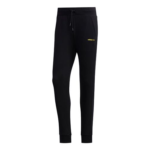 

Спортивные штаны adidas neo M Faves Tp logo Bundle Feet Casual Sports Long Pants Black, черный