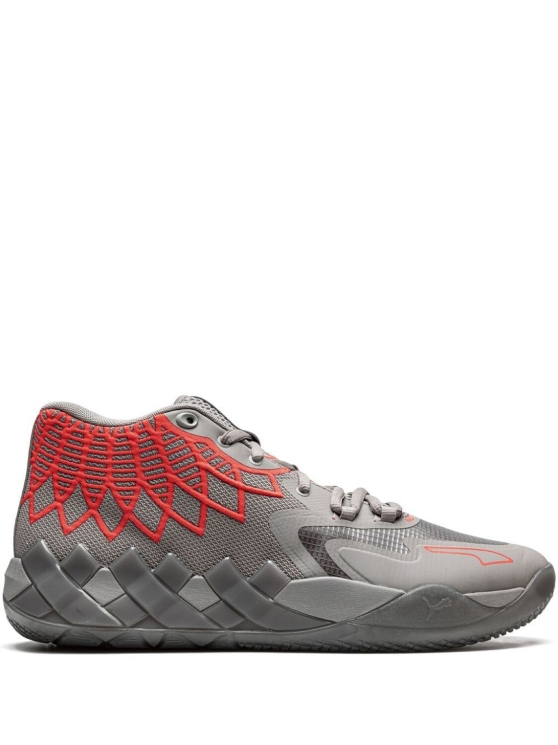 

Высокие кроссовки MB.01 из коллаборации с LaMelo Ball PUMA, серый