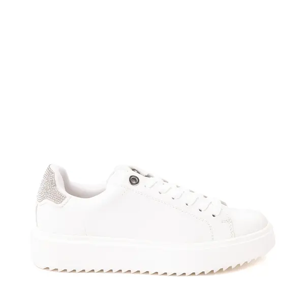 

Женские кроссовки Steve Madden Charlie со стразами, белый/серебристый