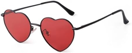 

Модные металлические солнцезащитные очки с розовым сердечком для женщин и мужчин, стильные очки с синими линзами в форме океана, солнцезащитные очки для женщин MTZJH, C10