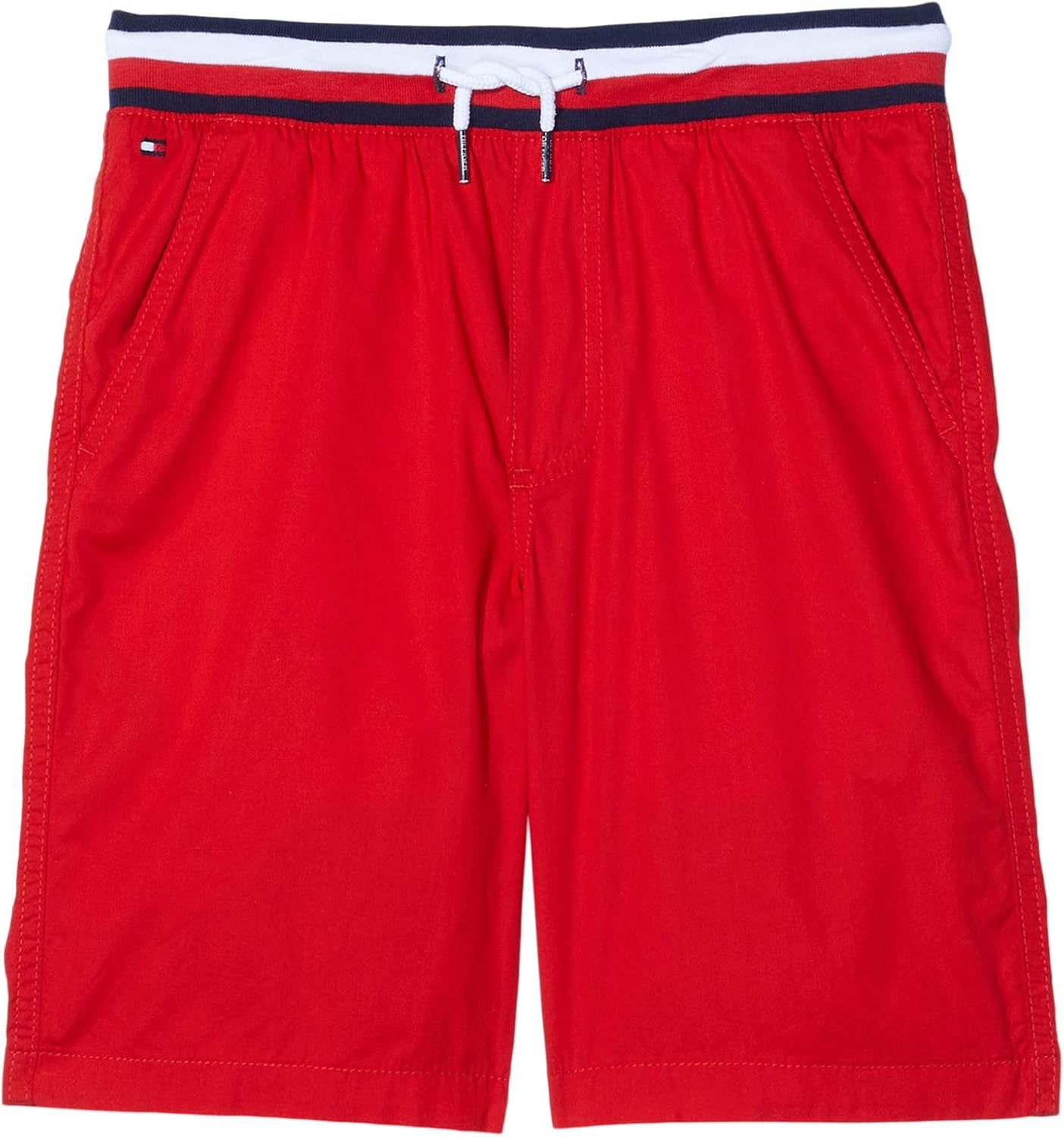 

Трикотажные шорты Tommy Hilfiger для мальчиков с полосками и графическим принтом (для детей старшего возраста), Tommy Red