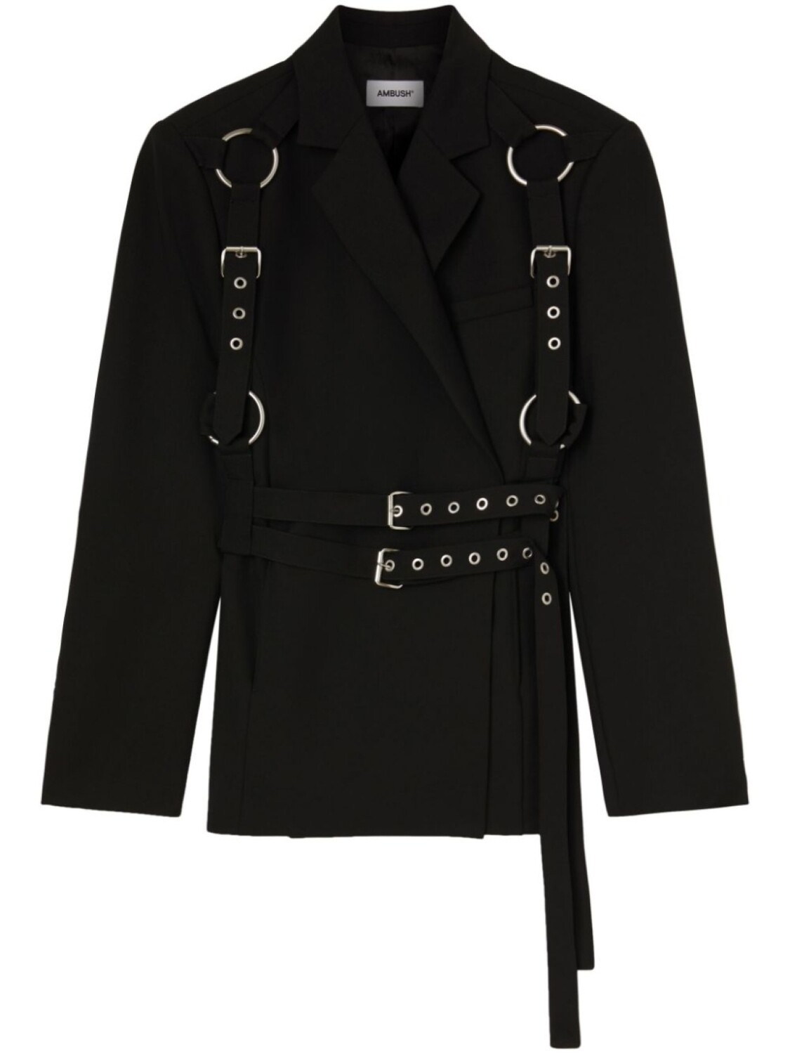 

AMBUSH платье мини Harness, черный