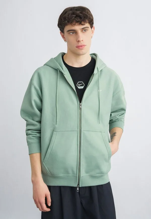 Свободная толстовка на молнии solo Nike Sportswear, Steam/White
