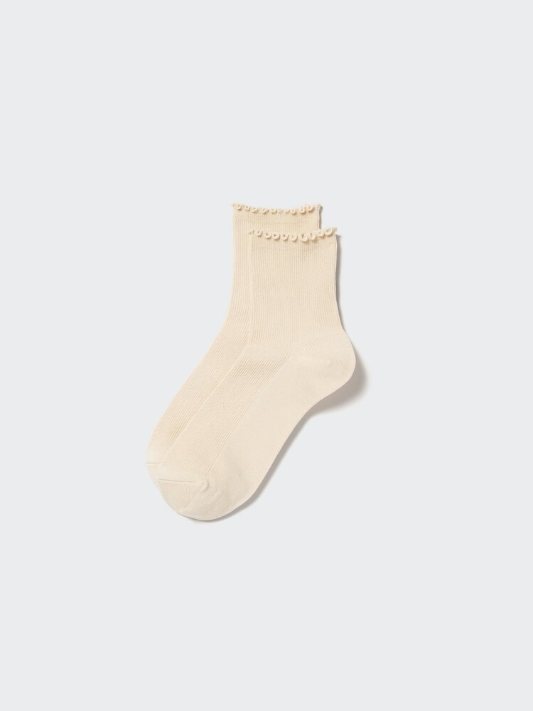 Теплые носки HEATTECH Uniqlo, бежевый