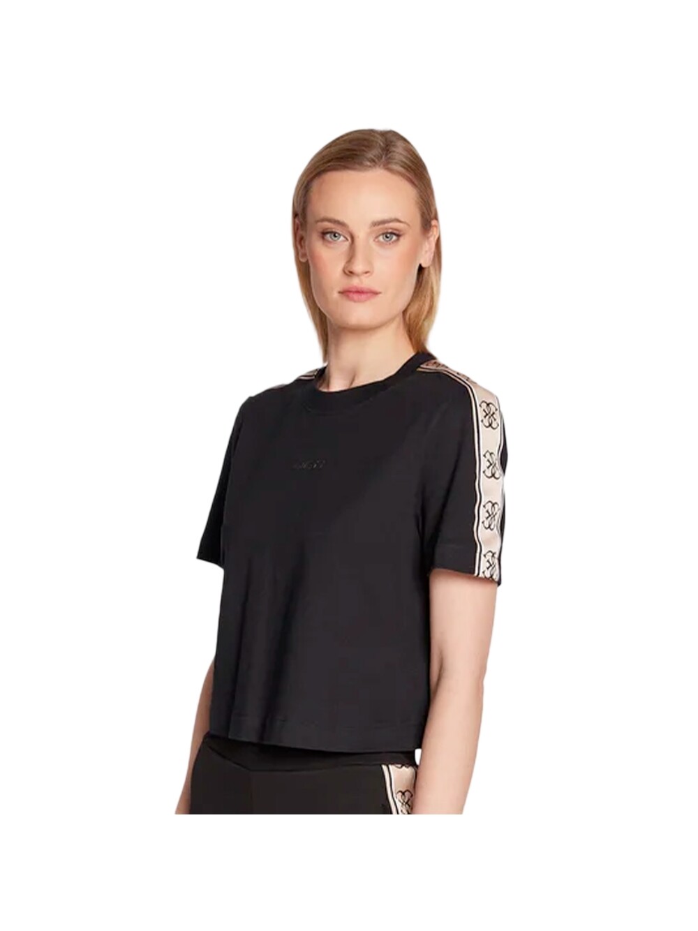 

Футболка с логотипом 4g Guess, черный