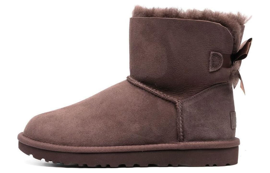 Женские зимние ботинки Bailey Snow Boots цвета Burnt Wood Ugg