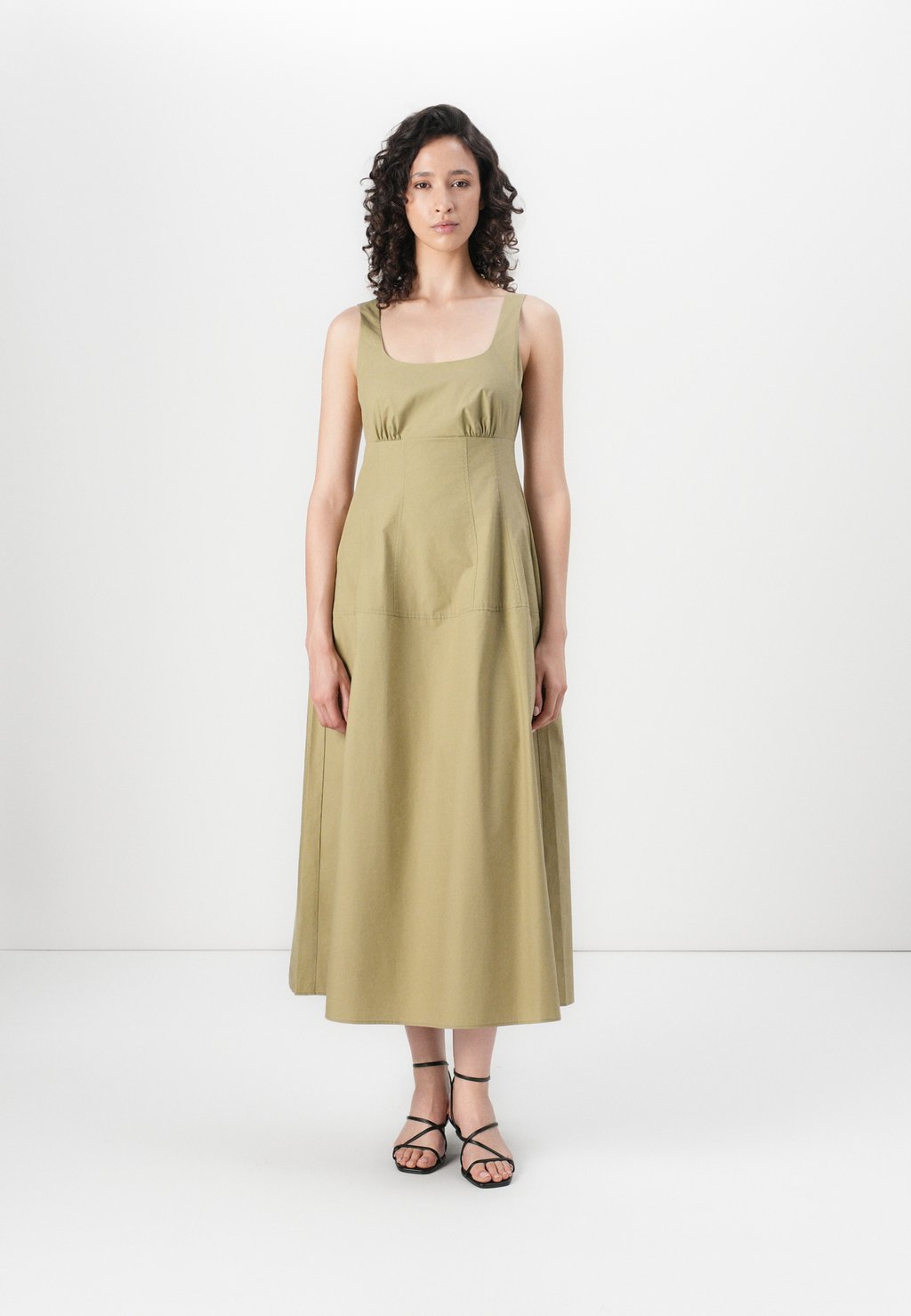 

Повседневное платье VMJUSTINE ANKLE DRESS Vero Moda, бежевый