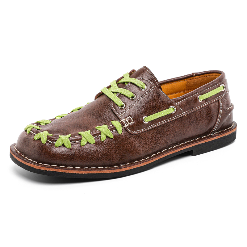 

V05 Кроссовки Low Top Casual Unisex коричневые мужские, цвет Brown Men's