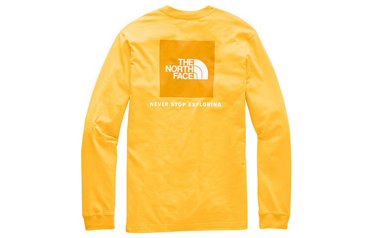 

Футболка унисекс желтая The North Face, желтый