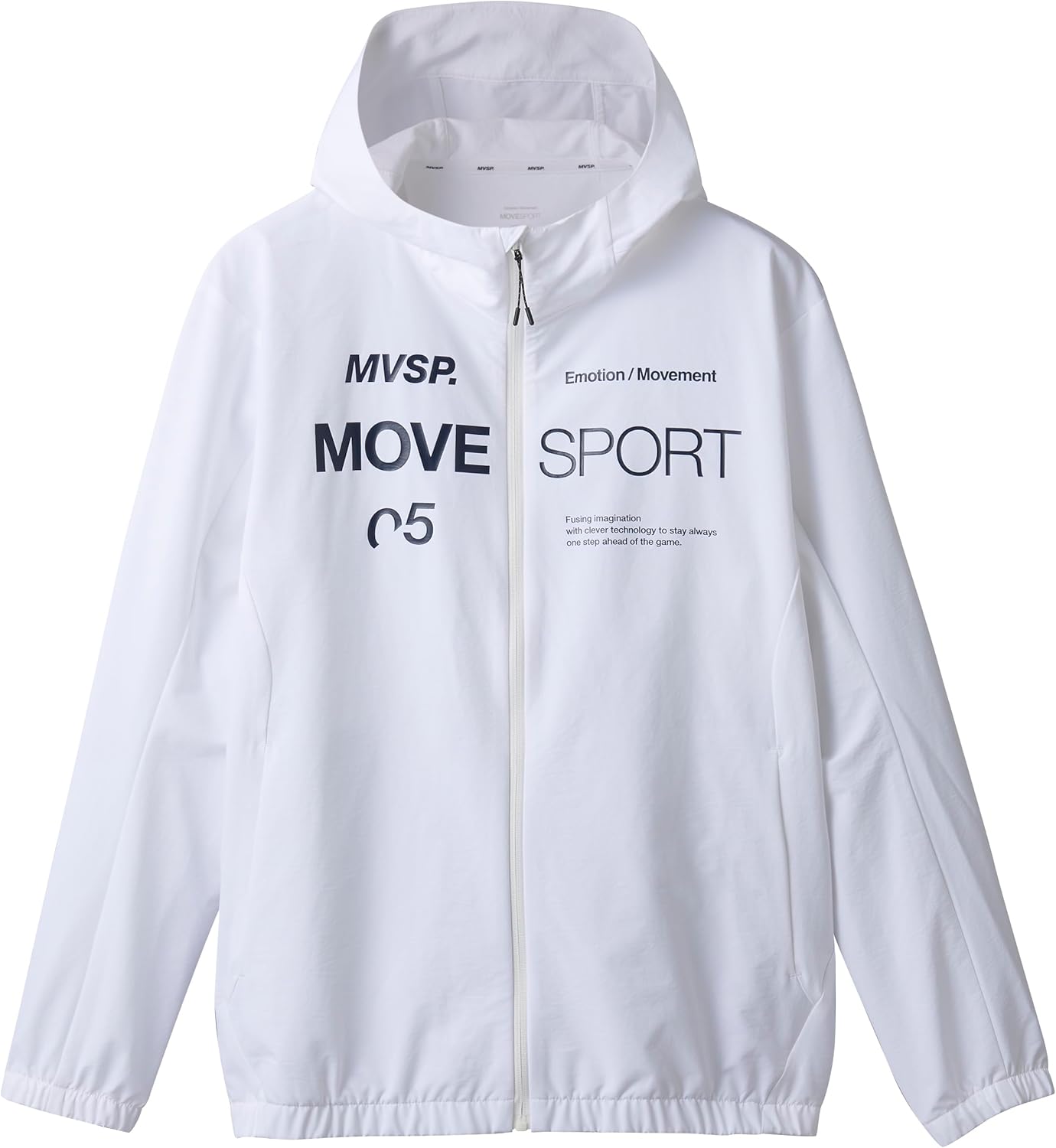 

Футболка Cross Descente SUNSCREEN TAIKYU с капюшоном на молнии, охлаждающей функцией, эластичная, водоотталкивающая и устойчивая к выцветанию Movesport, белый