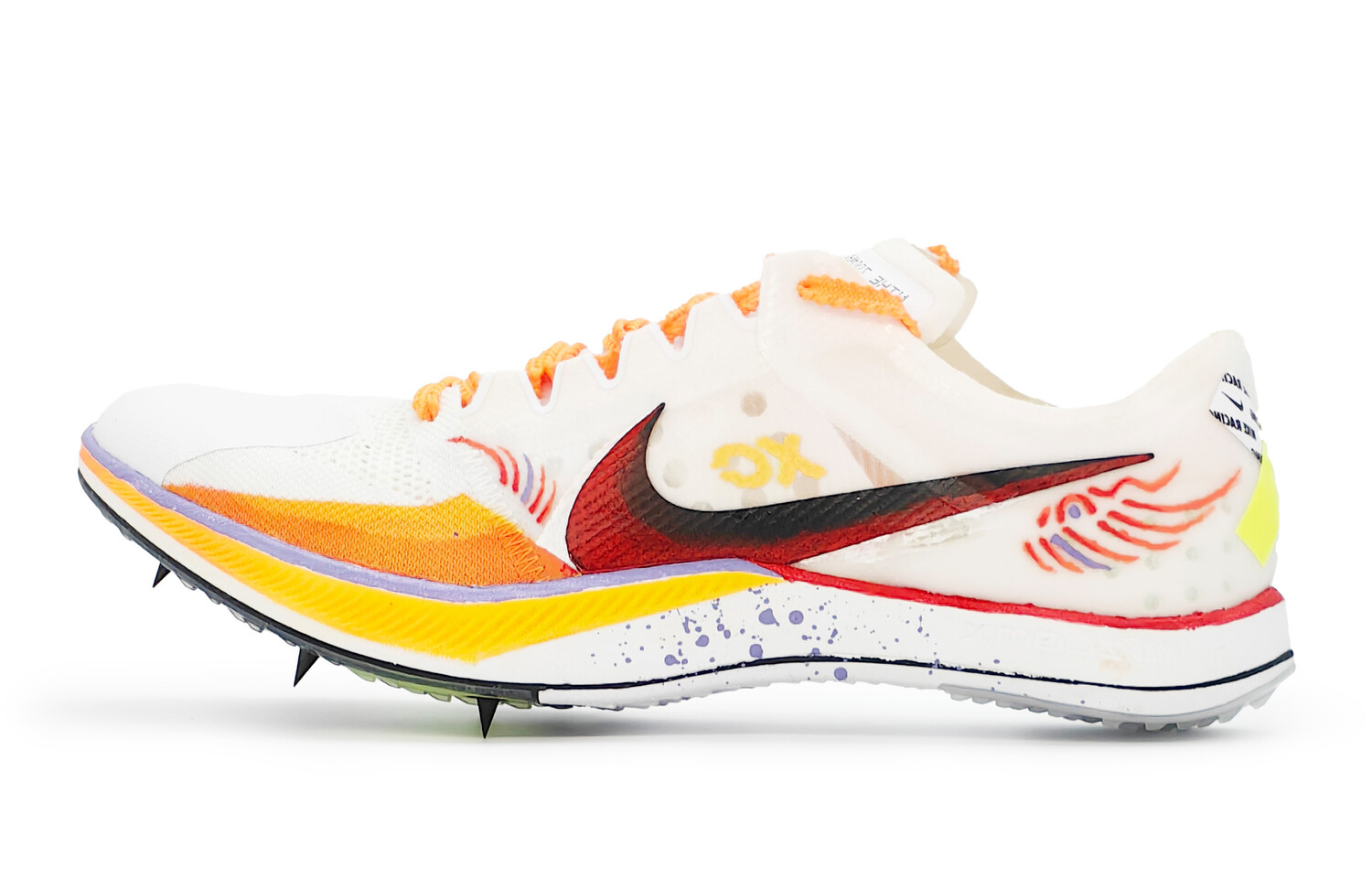 

Кроссовки Zoomx Dragonfly Running унисекс с низким верхом оранжевого цвета Nike