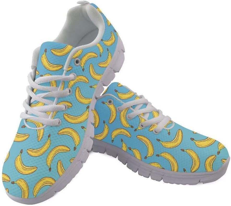 

Мужские модные повседневные кроссовки AmzPrint, Banana Print