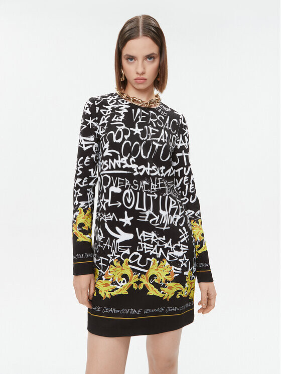 

Платье на каждый день, стандартного кроя Versace Jeans Couture, мультиколор