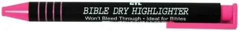 Хайлайтер Bible Dry Pink, 12 шт G.T. Luscombe Company, Inc.