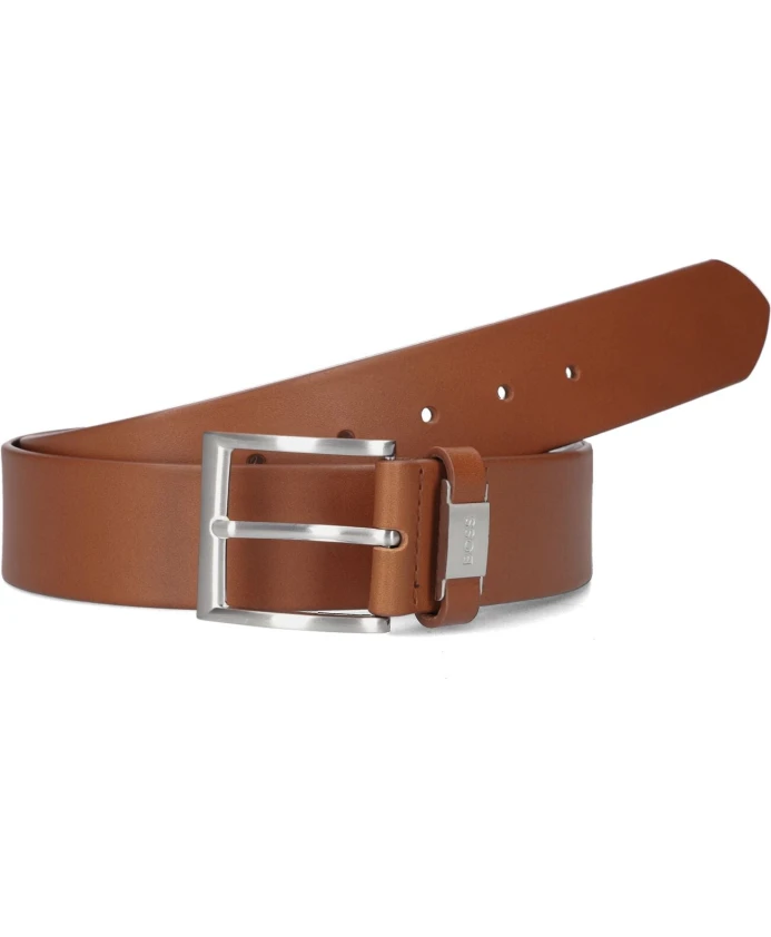 

Коричневый кожаный ремень Connio 10156034 Hugo, коричневый