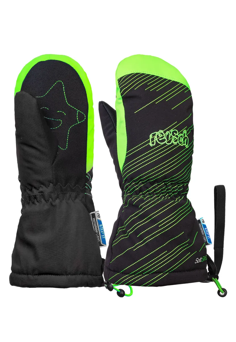 

Варежки Reusch "Maxi R-TEX XT Mitten", в спортивном дизайне, черный