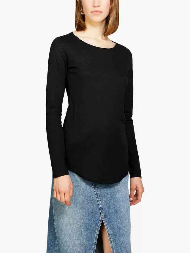 

Футболка SISLEY Long Sleeve, черный