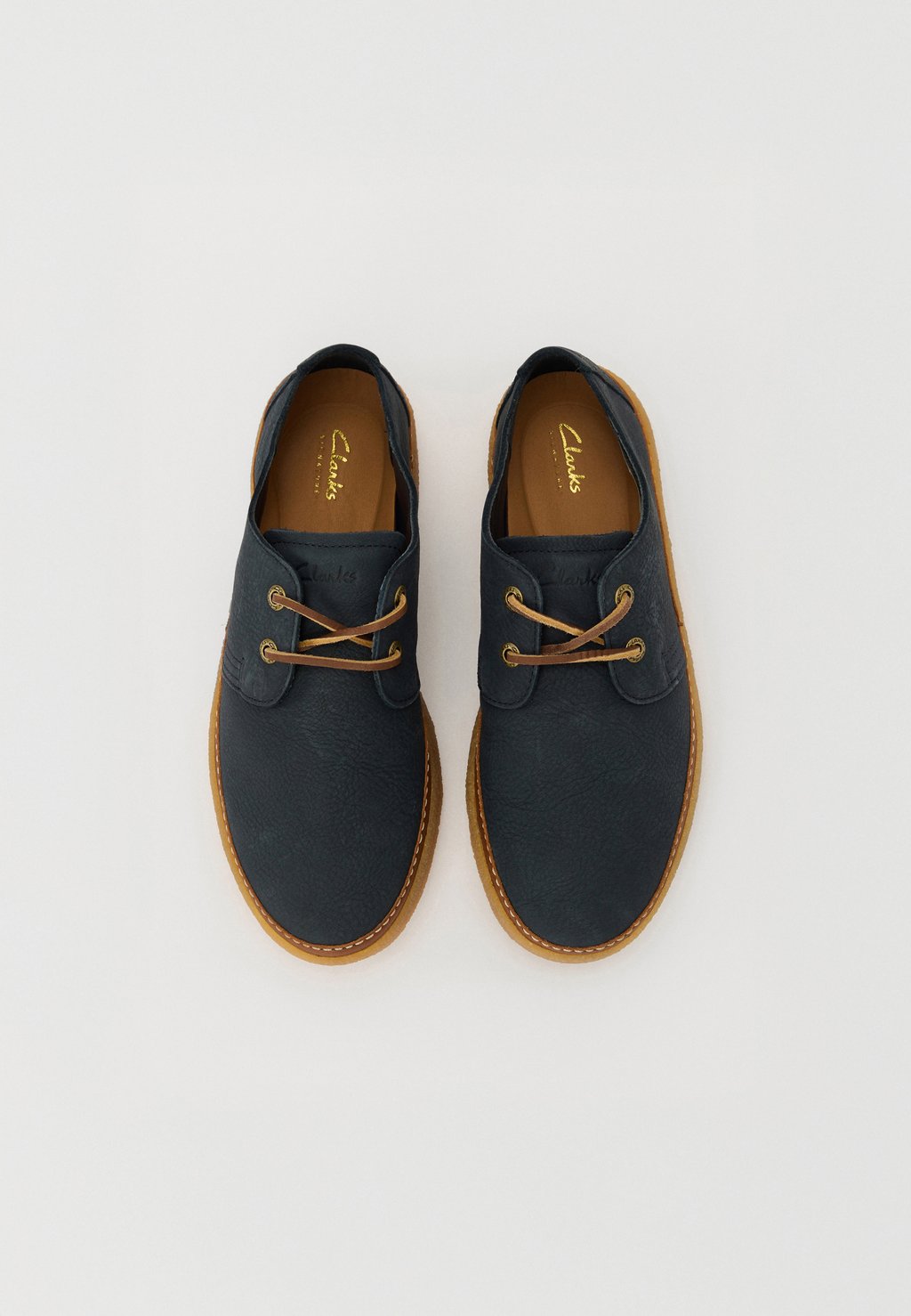 Повседневные туфли на шнуровке Clarks, темно-синий — фото 4