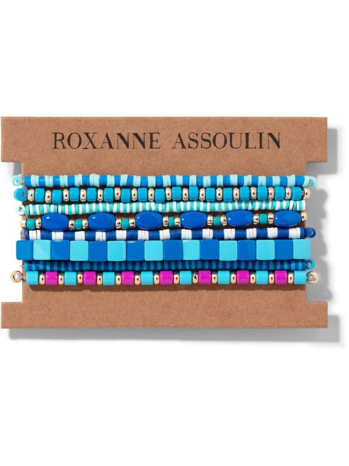 

Набор браслетов Color Therapy Roxanne Assoulin, синий