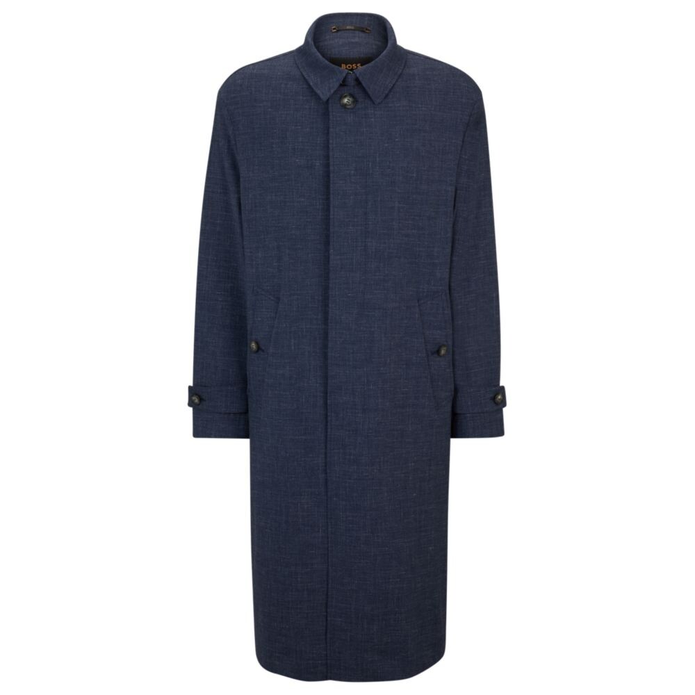

Пальто классического кроя BOSS, цвет Dark Blue