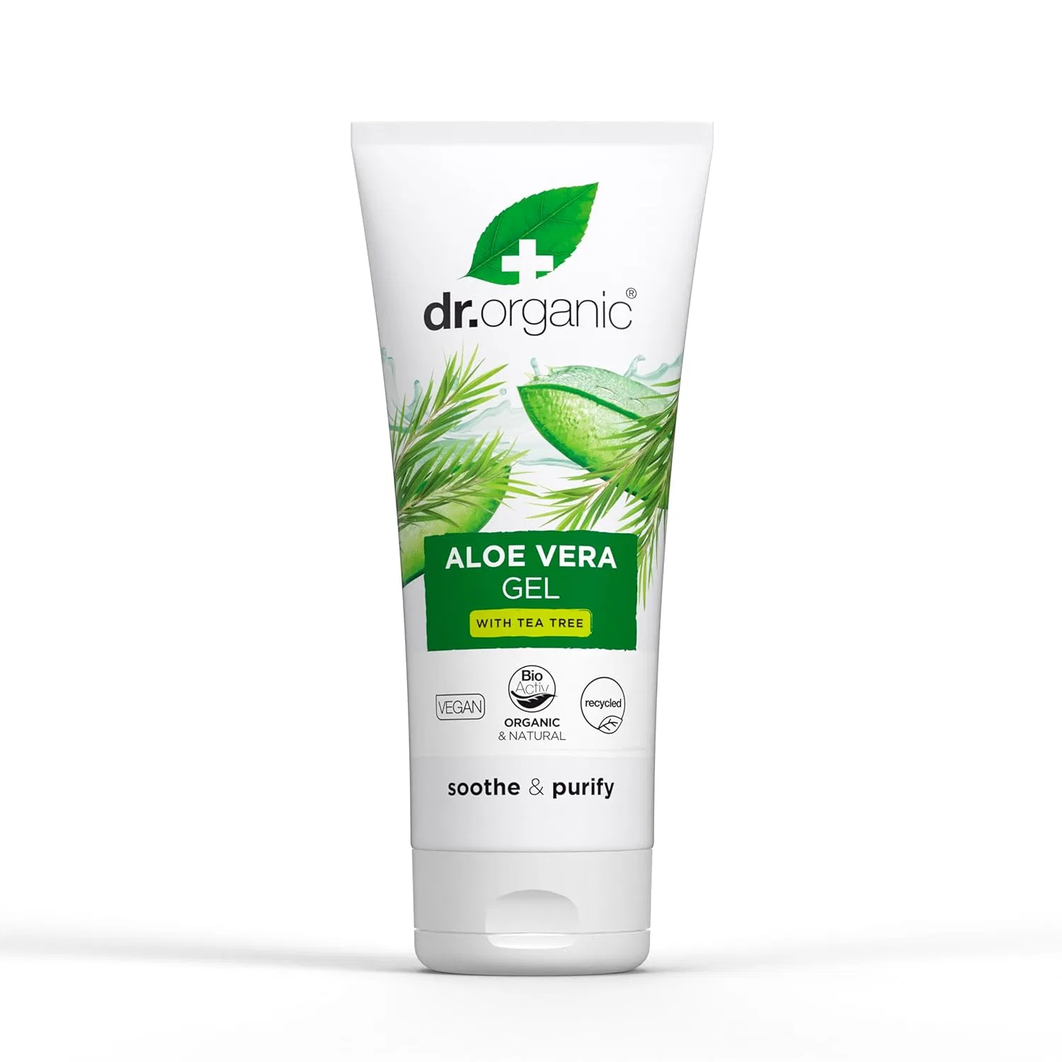 Органический гель алоэ вера с маслом чайного дерева от Dr Organic Dr. Organic