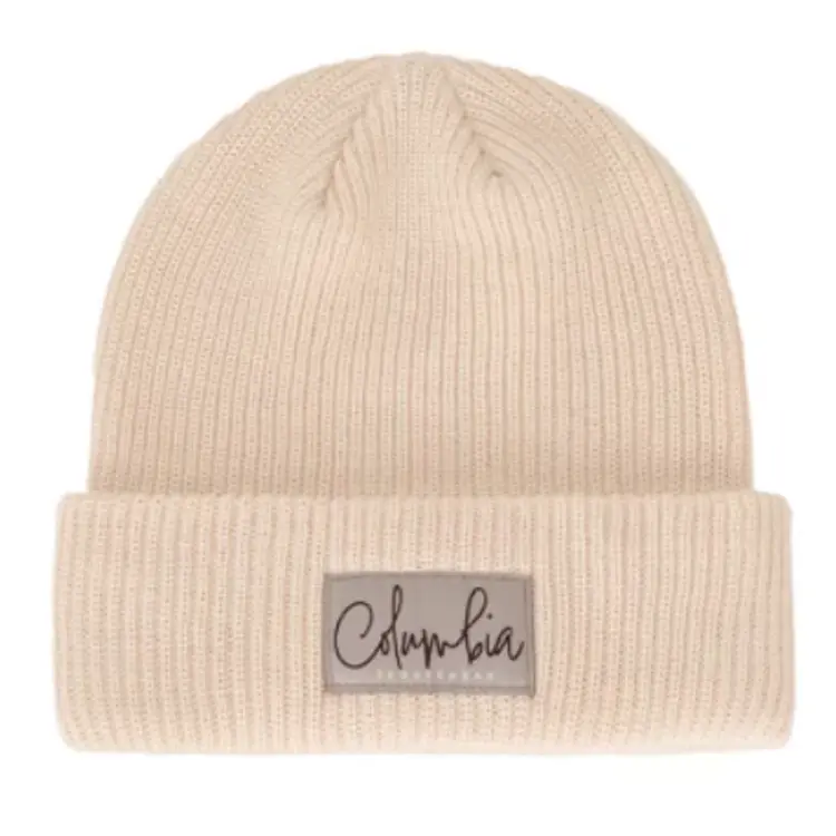 

Columbia Унисекс бежевая шапка из полиэстера, Beige