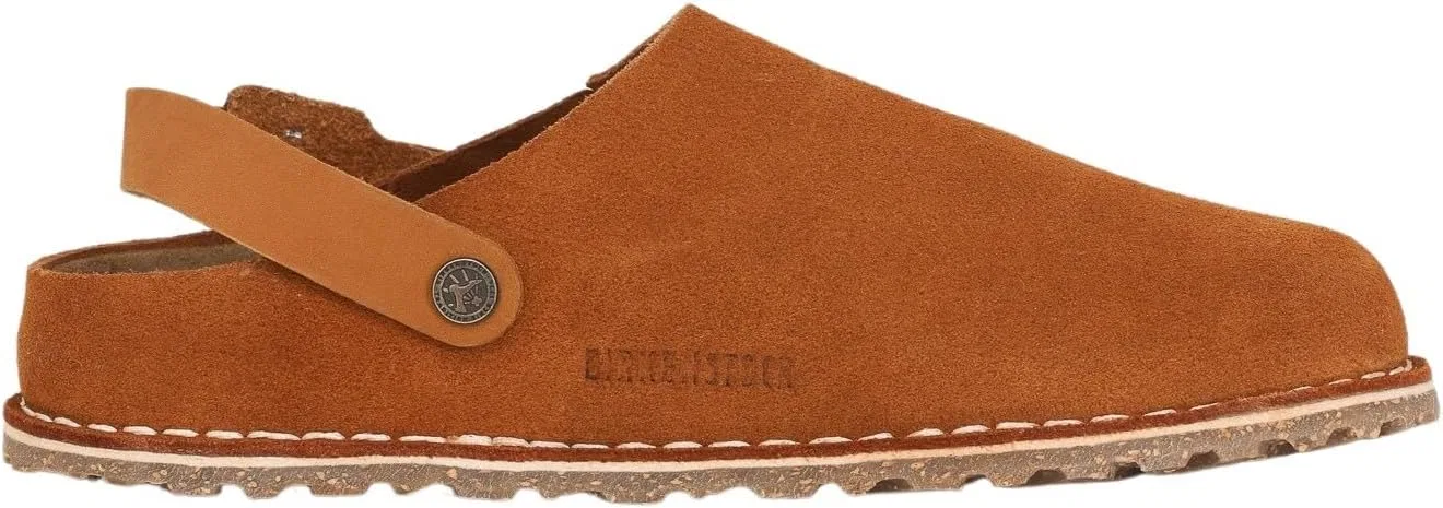 BIRKENSTOCK Унисекс Замшевые кожаные сандалии Lutry премиум-класса, Brown — фото 2