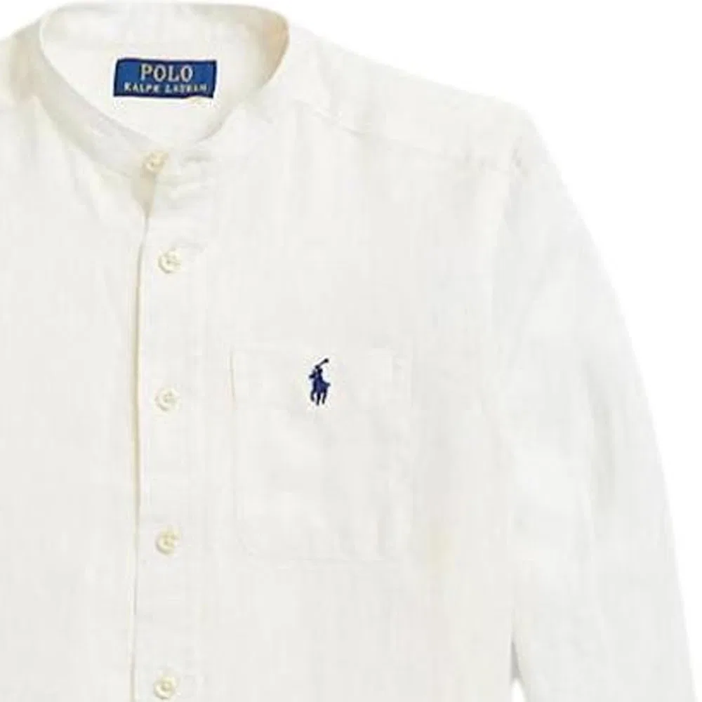 Polo Ralph Lauren Рубашка поло Ralph Lauren для детей цвета экрю — фото 4