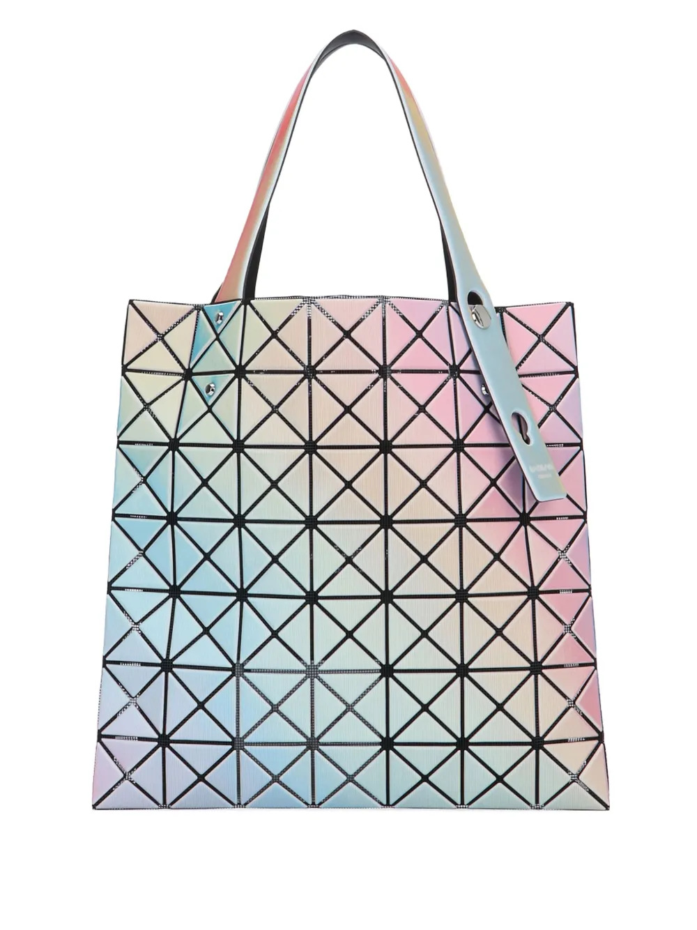 

Сумка-тоут с геометричным узором Bao Bao Issey Miyake, синий