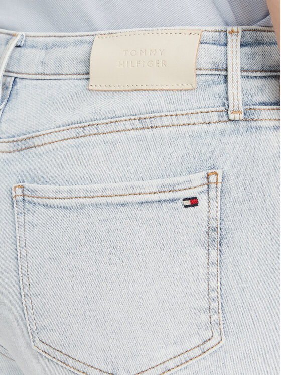 Обтягивающие джинсы Como WW0WW44369 Tommy Hilfiger, синий — фото 4