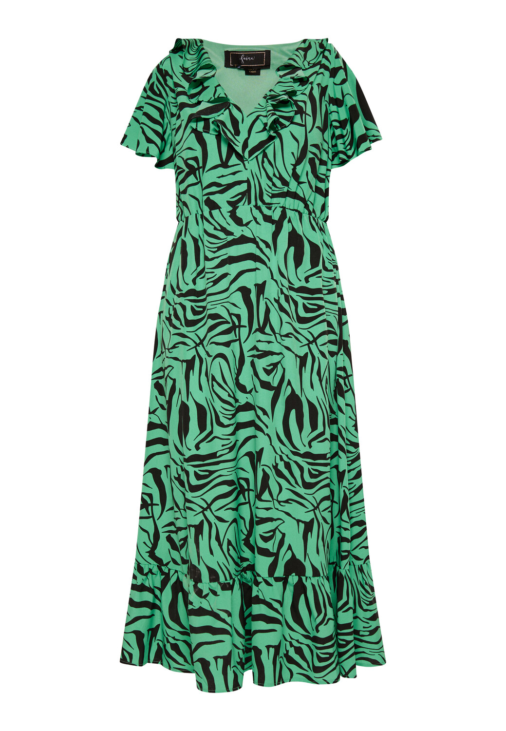 

Платье faina Zebraprint, зеленый черный