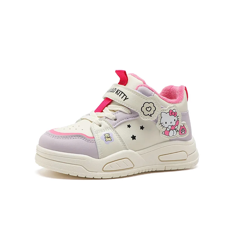 Детские кроссовки для скейтбординга Unisex Sanrio, бежевый фиолетовый — фото 3