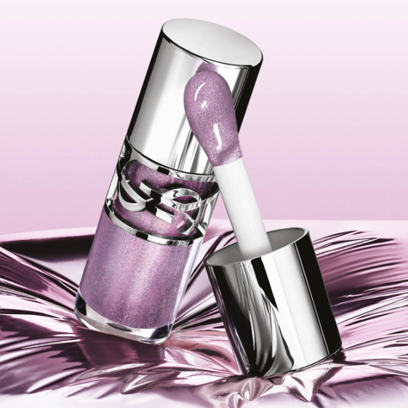 Масло для губ Air Cushion Plumping с эффектом увеличения объема, набор макияжа, легко растушевывается, натуральное, длительное увлажнение, 12г+6мл SAINT LAURENT — фото 3