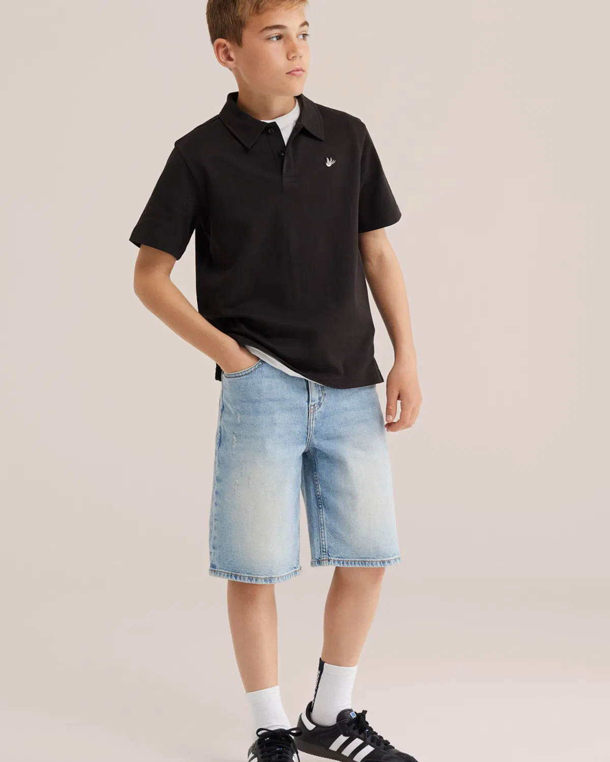 Рубашка We Fashion черного цвета — фото 4