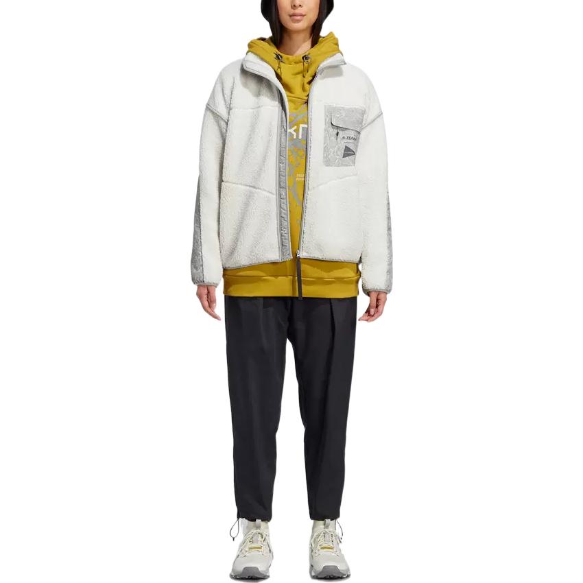 Худи adidas Terrex x and Wander Graphic Hoodie 'Pulse Olive' HN6936 — фото 3