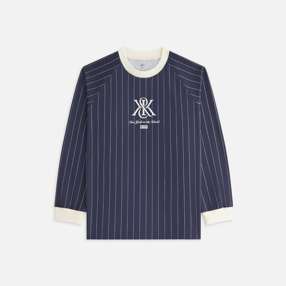 

Футболка Kith Women Ridley Crest Tech Long Sleeve, черный