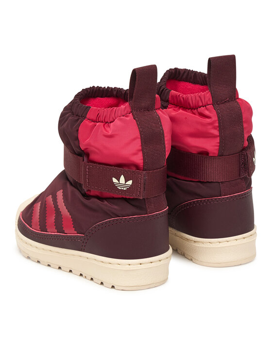 Сапоги для снега Superstar 360 Boot JR5805 Adidas, красный — фото 3