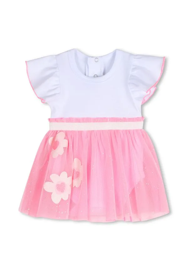 Платье для новорожденного, трикотажное платье-боди Billieblush, Pink Pale