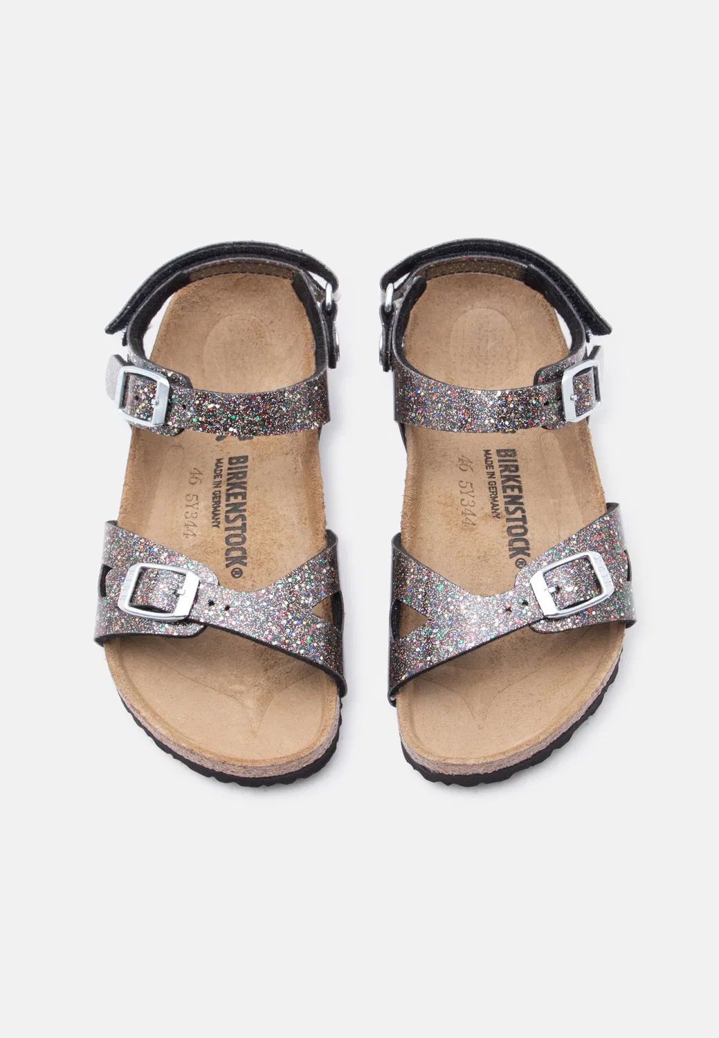 Сандалии Birkenstock Rio черного цвета — фото 3